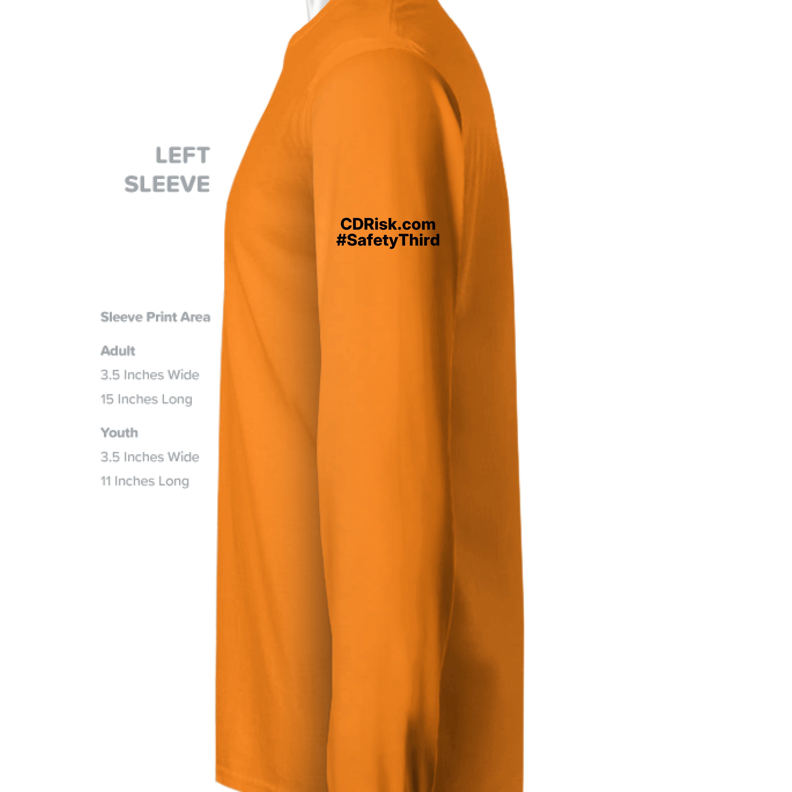 SAFETY ORANGE - SLEEVE_LEFT