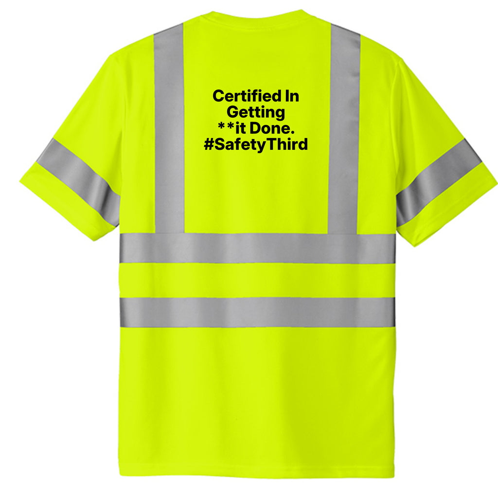 Safety Yellow - BACK