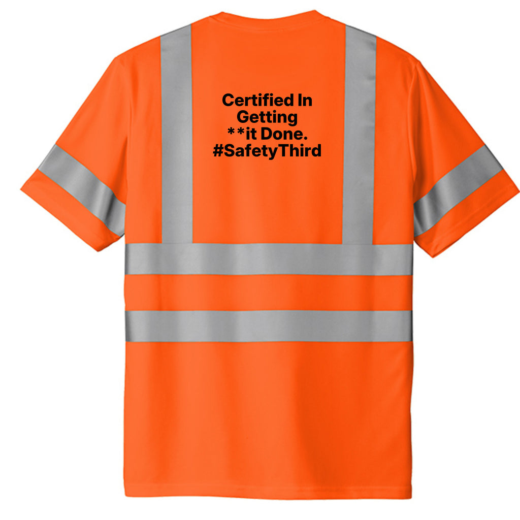 Safety Orange - BACK