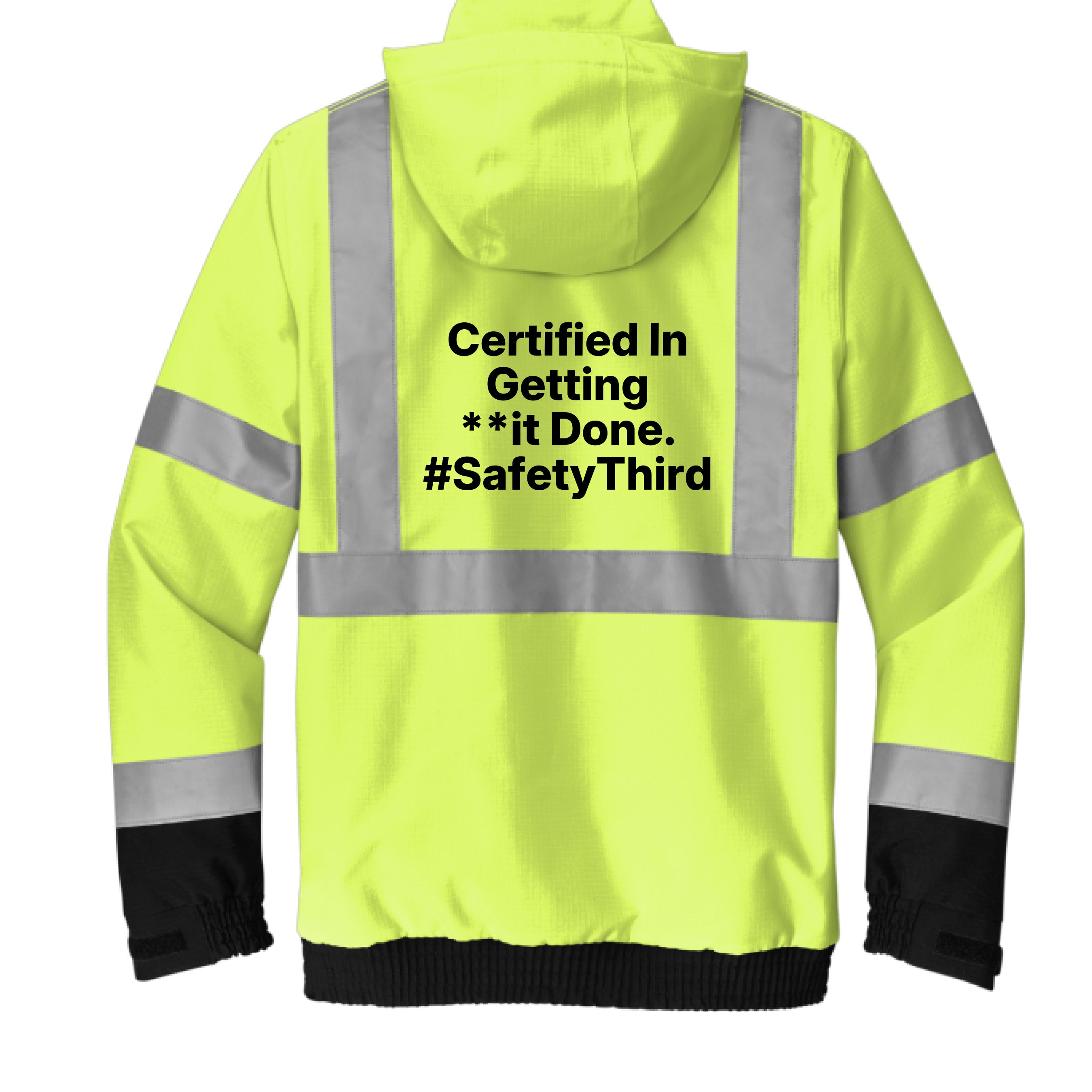 Safety Yellow - BACK