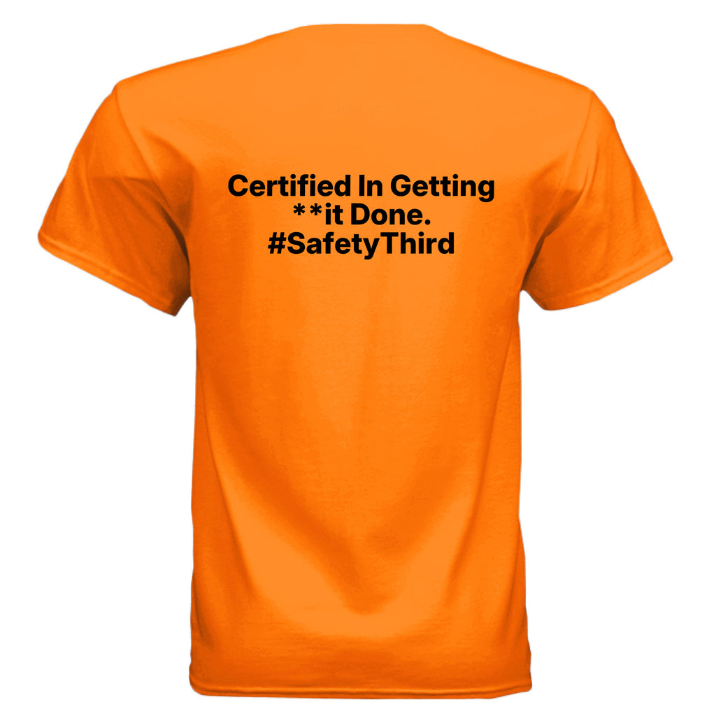 Safety Orange - BACK