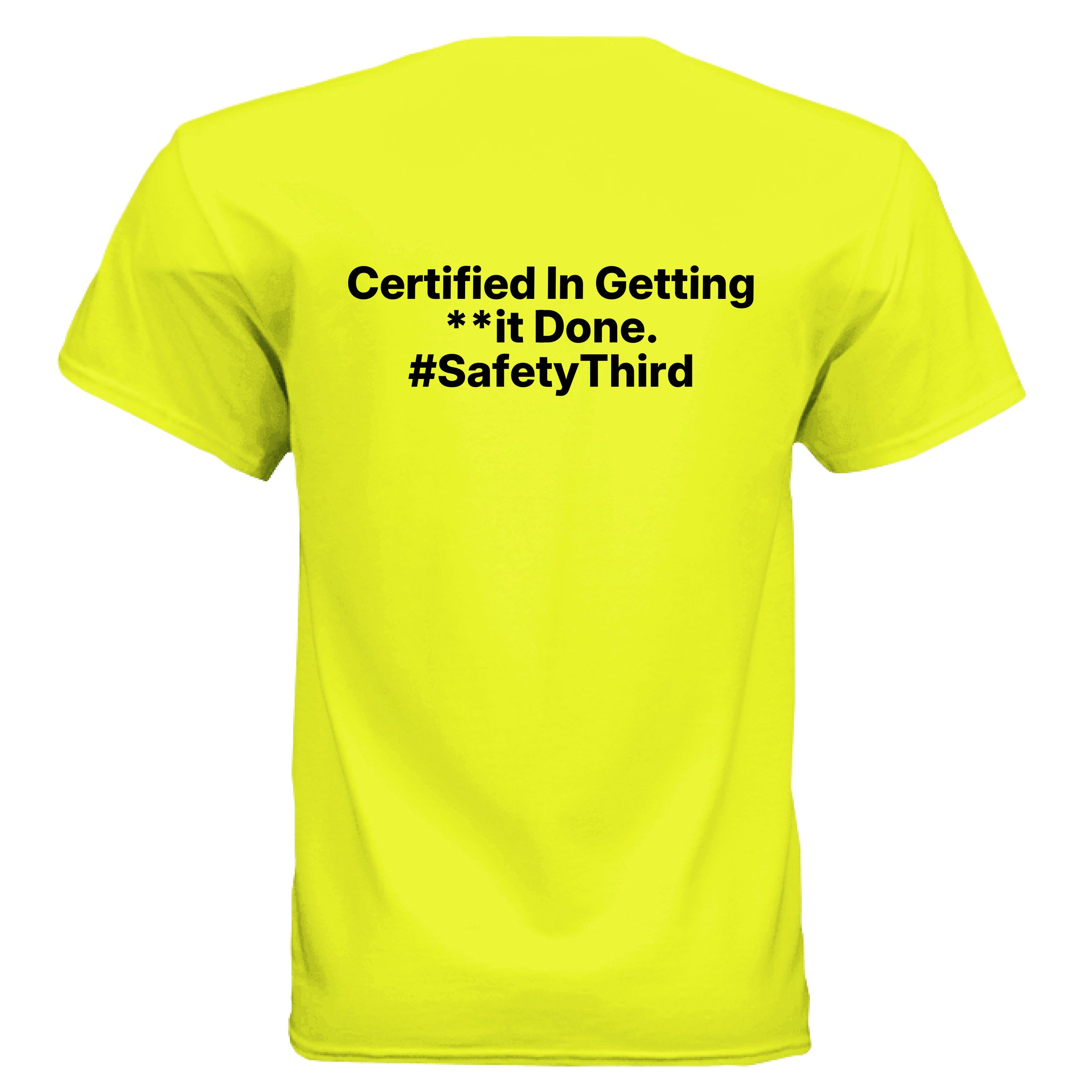 SAFETY GREEN - BACK