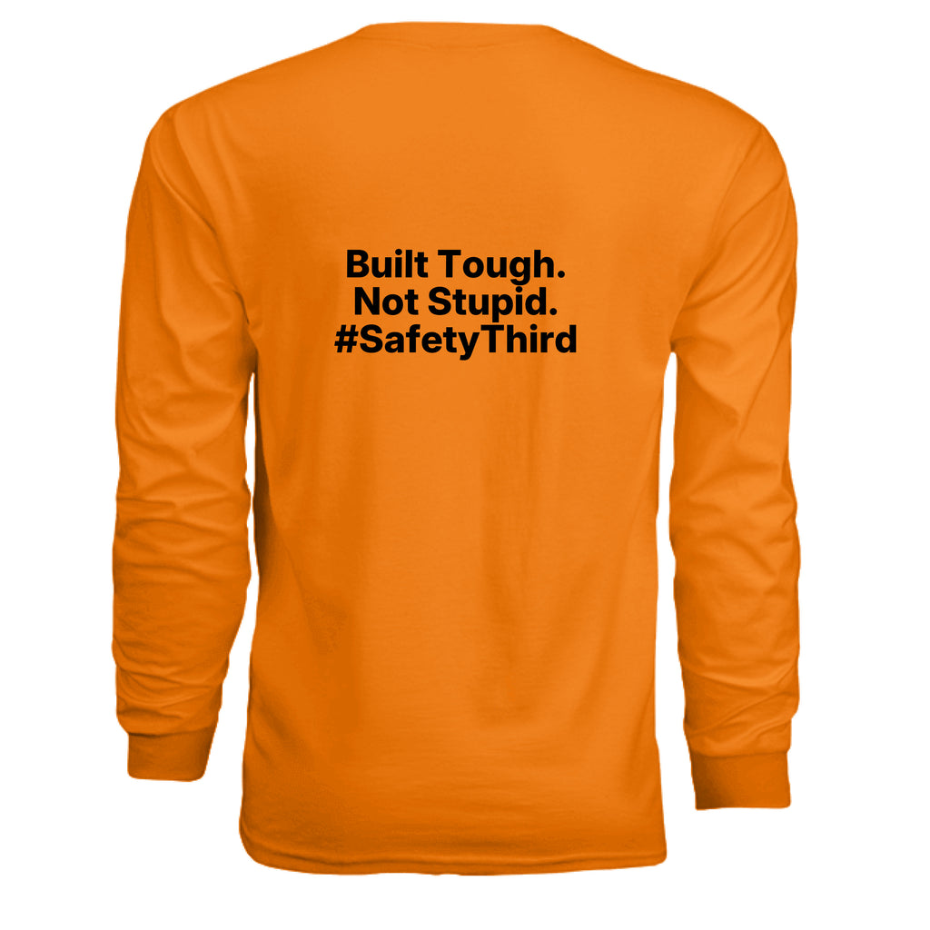 SAFETY ORANGE - BACK