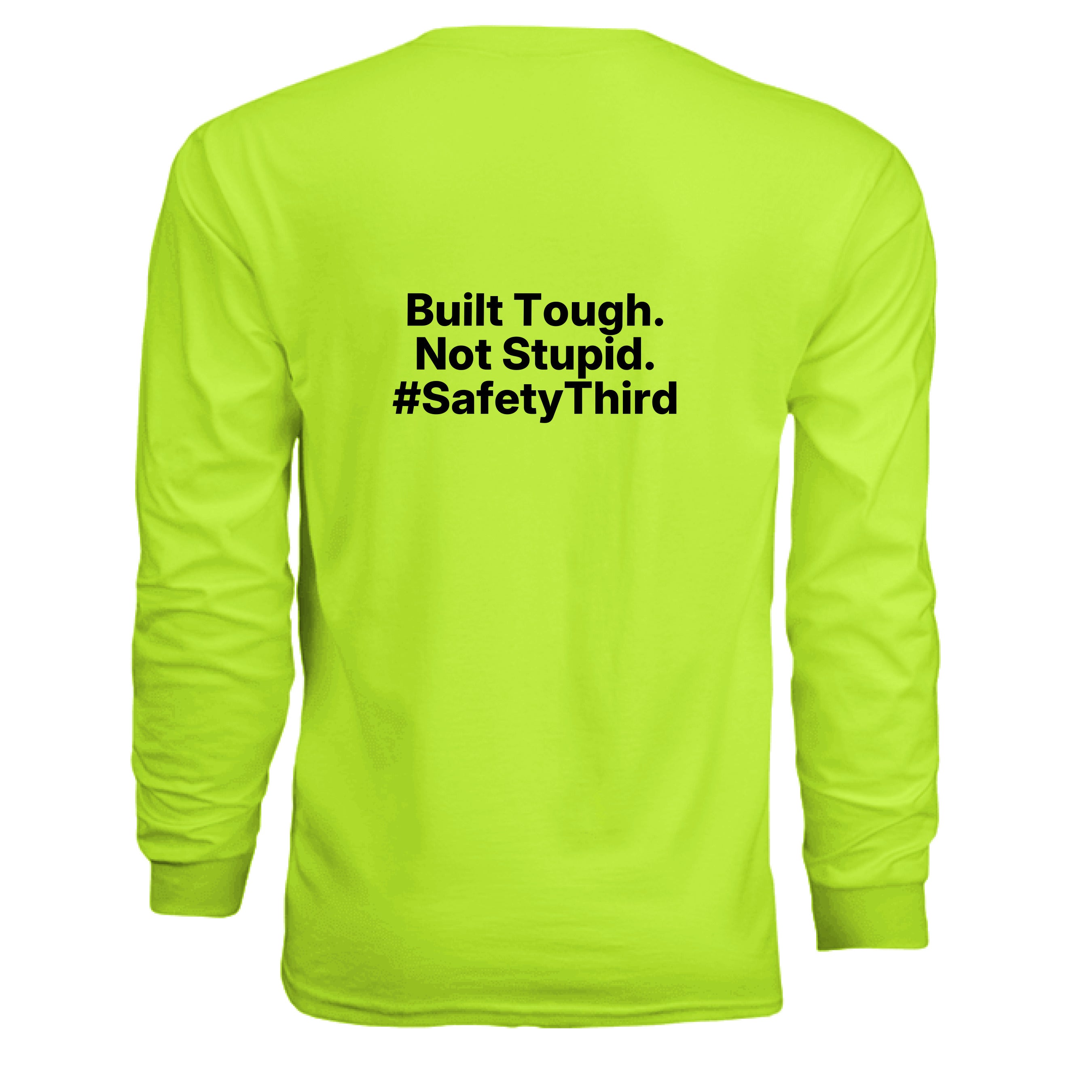 SAFETY YELLOW - BACK